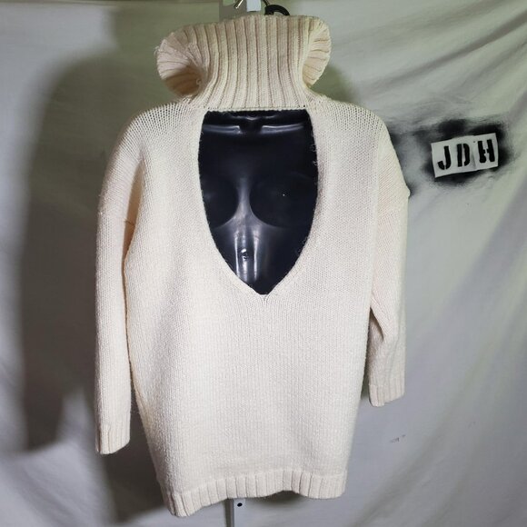ASOS Turtleneck Open-Back Sweater Dress sz 4 - Picture 1 of 16